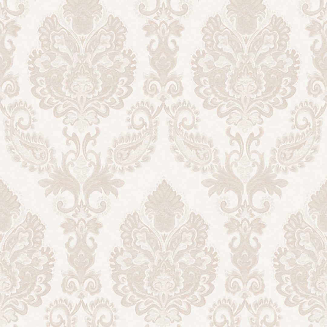 Wallpaper, Off White, White, Cream & Mixed Color, Made of vinyl ...